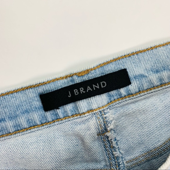J Brand Selena Cropped Distressed Jeans Sz 28 - Picture 7 of 11
